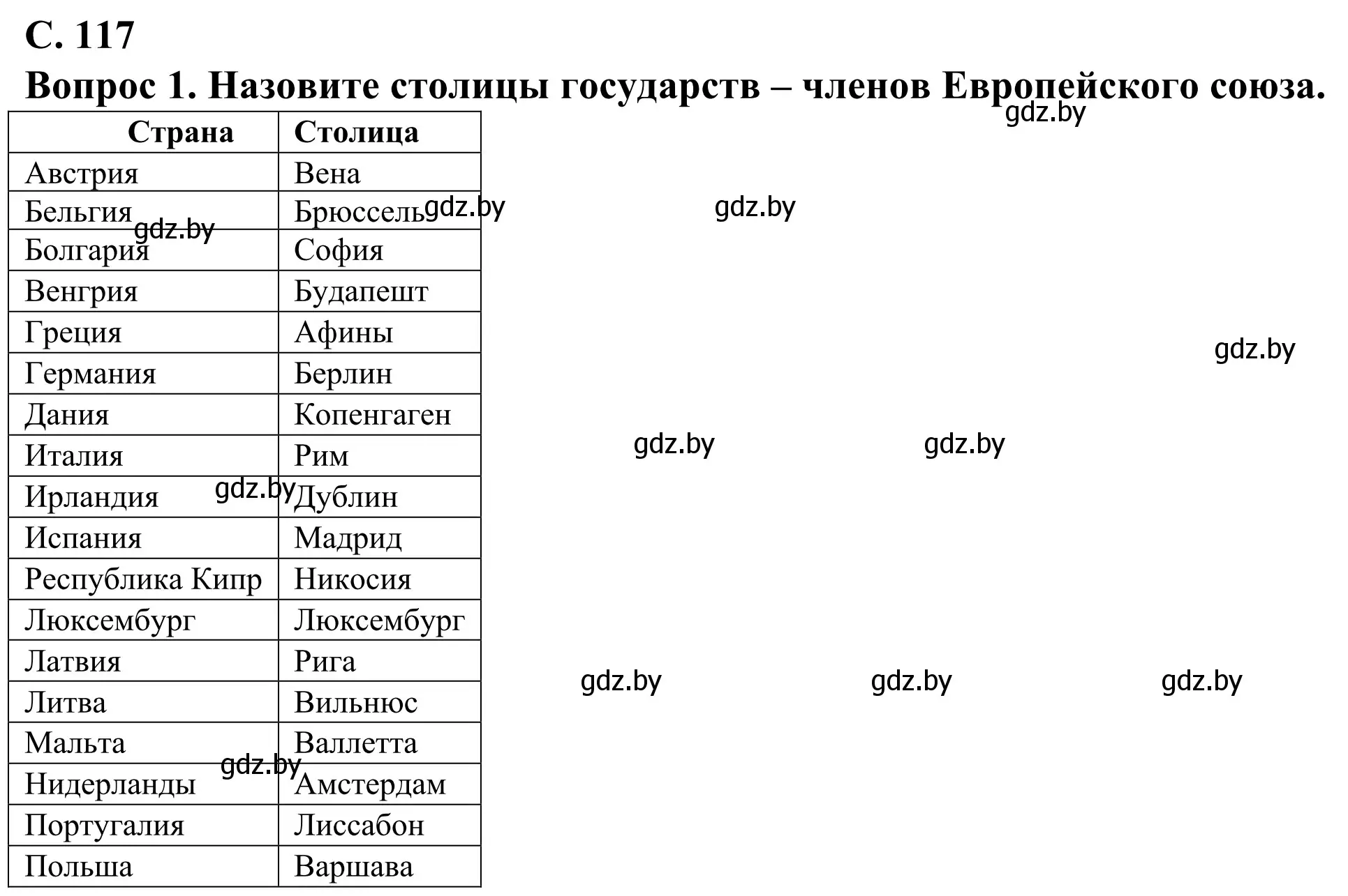 Решение  Поработаем с атласом (страница 117) гдз по географии 10 класс Антипова, Гузова, учебник