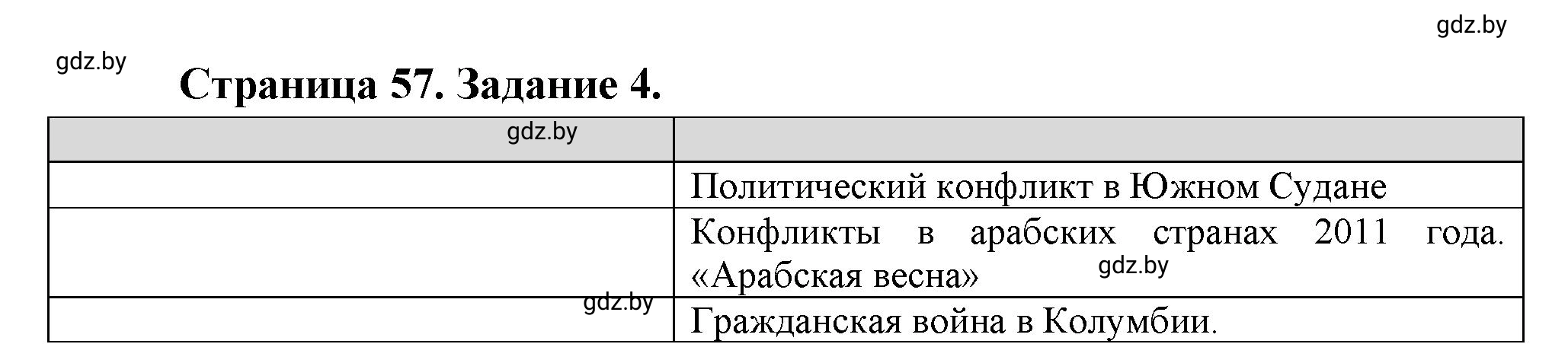 Решение номер 4* (страница 57) гдз по географии 11 класс Витченко, Антипова, тетрадь для практических работ