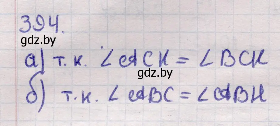 Решение 2. номер 394 (страница 144) гдз по геометрии 11 класс Латотин, Чеботаревский, учебник