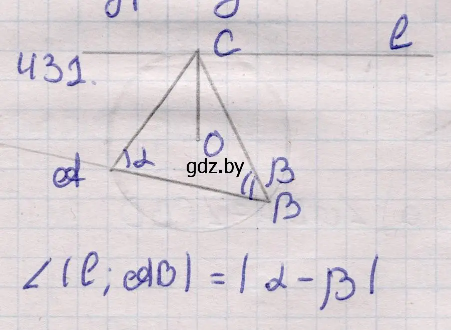 Решение 2. номер 431 (страница 149) гдз по геометрии 11 класс Латотин, Чеботаревский, учебник