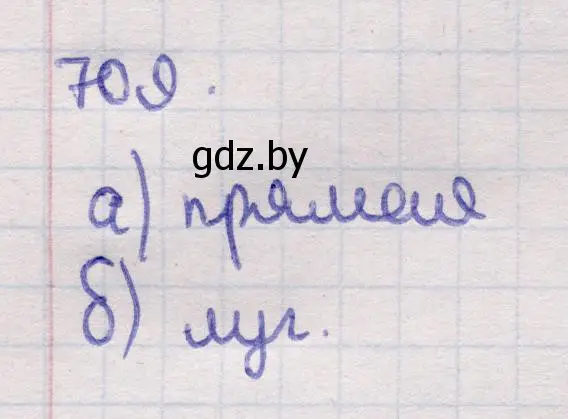 Решение 2. номер 709 (страница 212) гдз по геометрии 11 класс Латотин, Чеботаревский, учебник