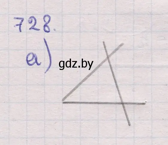 Решение 2. номер 728 (страница 214) гдз по геометрии 11 класс Латотин, Чеботаревский, учебник