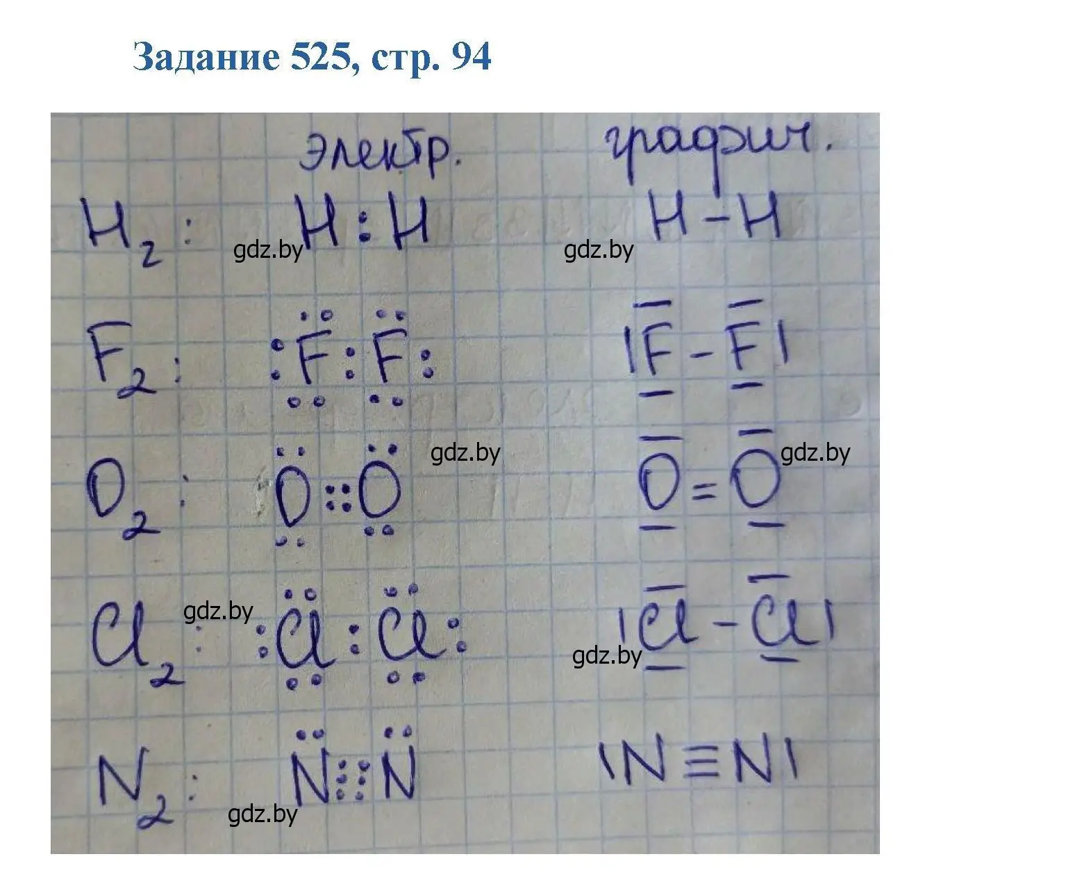 Решение номер 525 (страница 94) гдз по химии 8 класс Хвалюк, Резяпкин, сборник задач