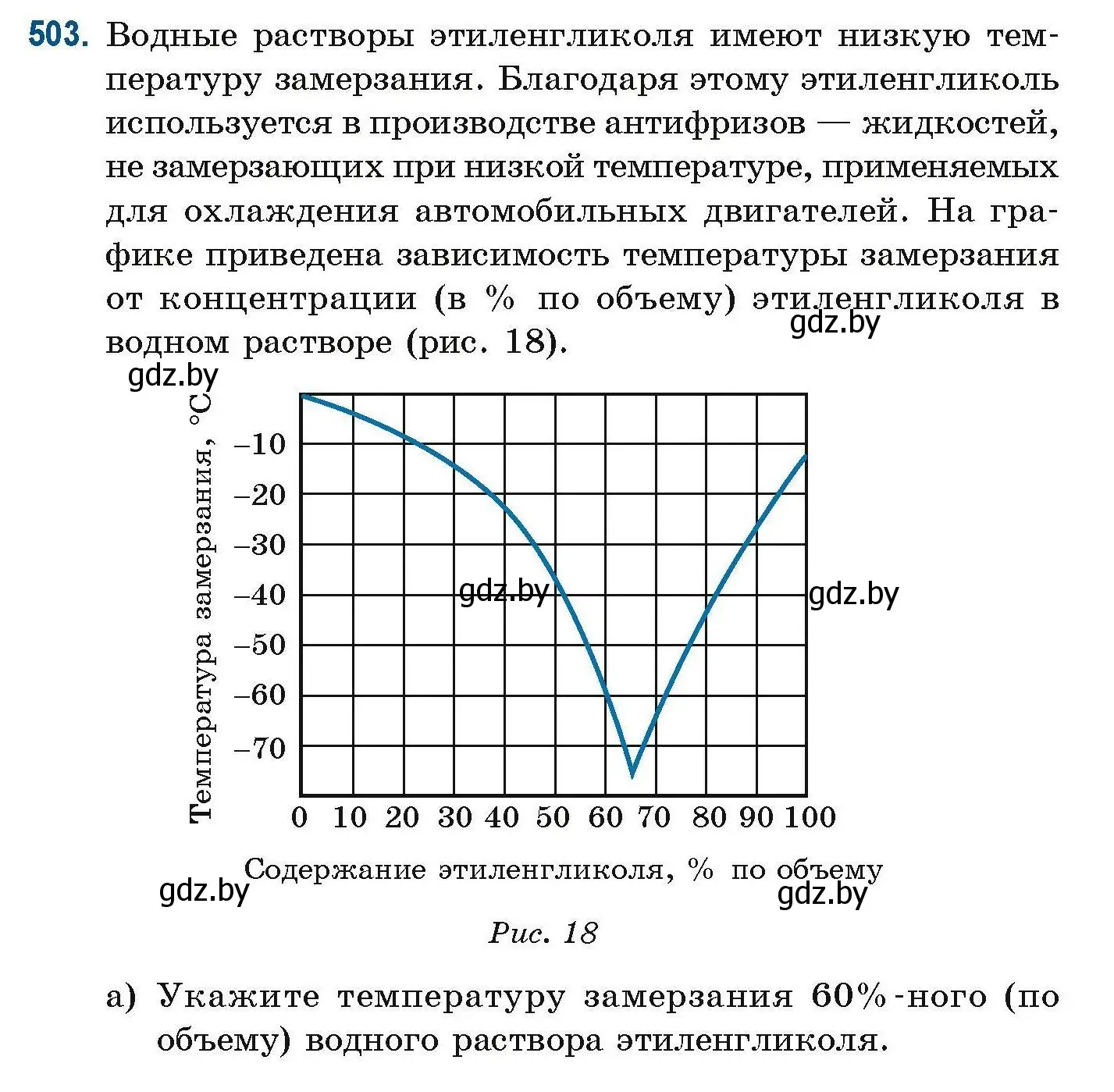 Условие номер 503 (страница 112) гдз по химии 10 класс Матулис, Матулис, сборник задач