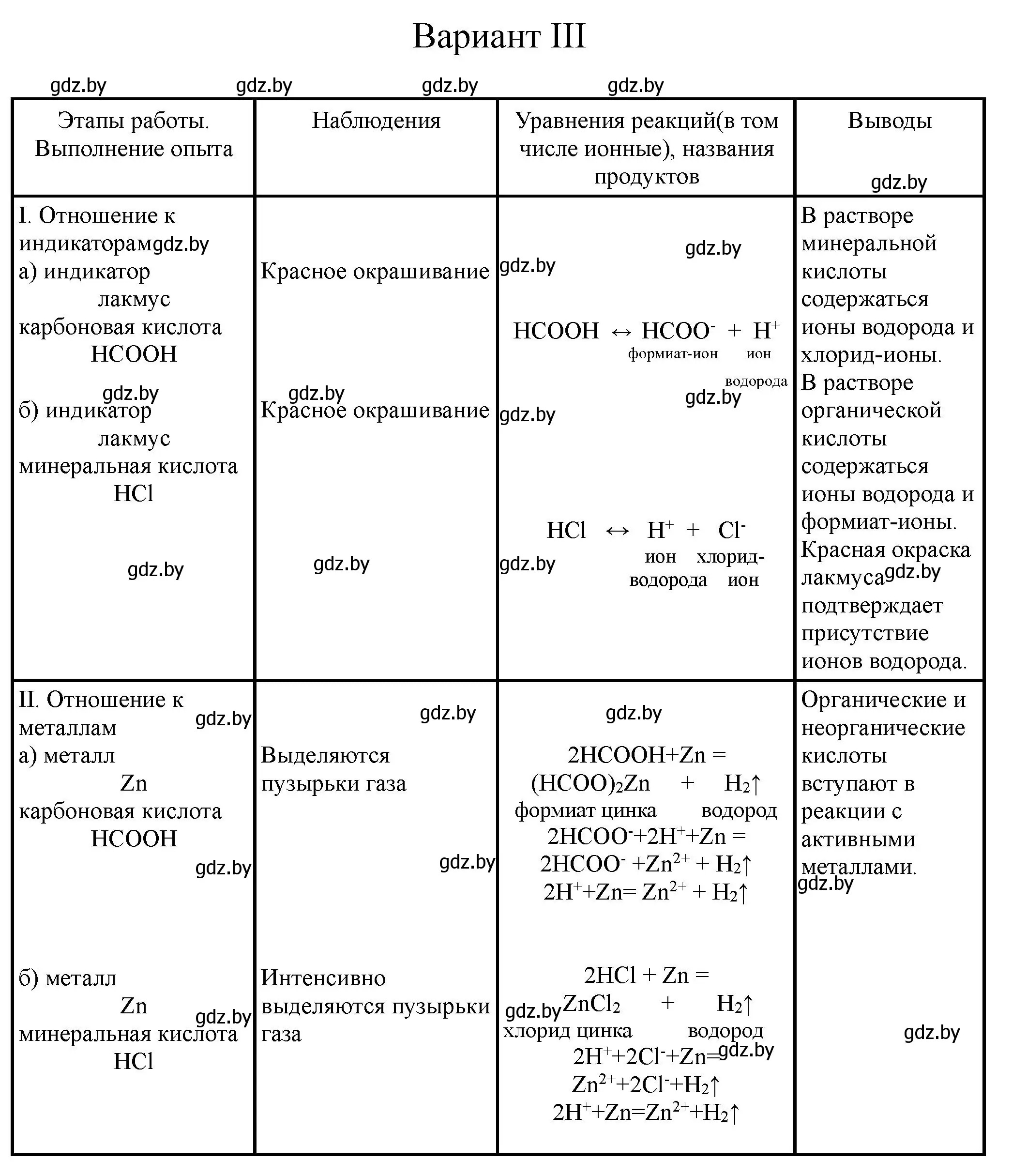 Решение номер 3 (страница 11) гдз по химии 10 класс Борушко, тетрадь для практических работ