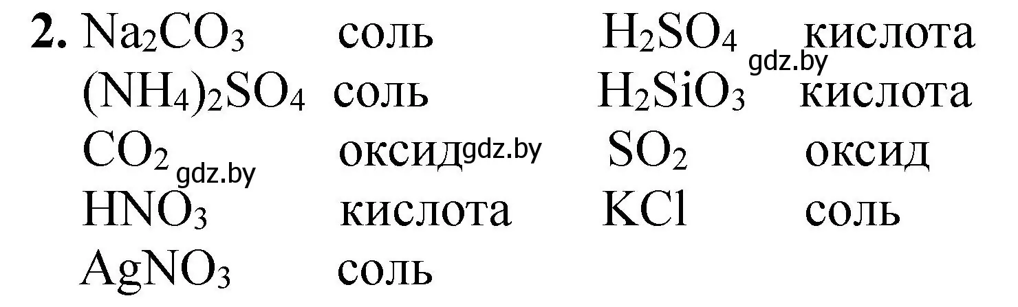 Решение номер 2 (страница 28) гдз по химии 11 класс Борушко, тетрадь для практических работ