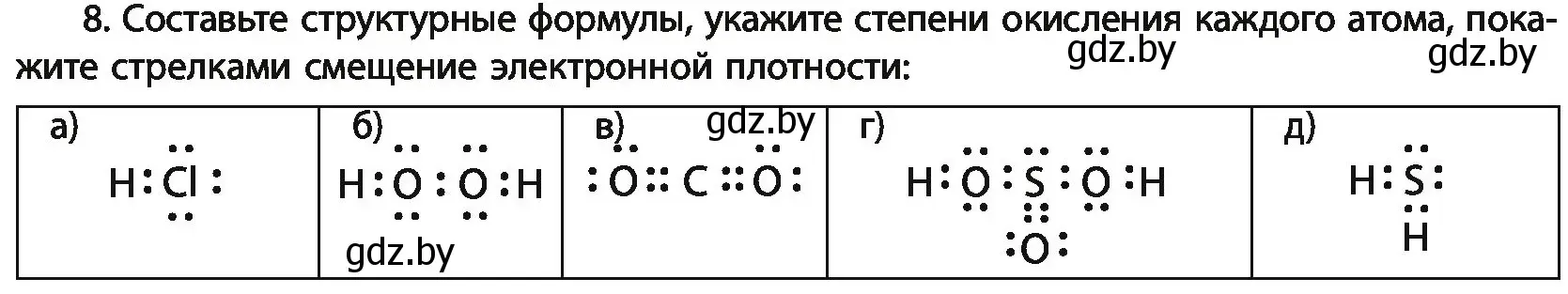 Условие номер 8 (страница 88) гдз по химии 11 класс Мовчун, Мычко, учебник