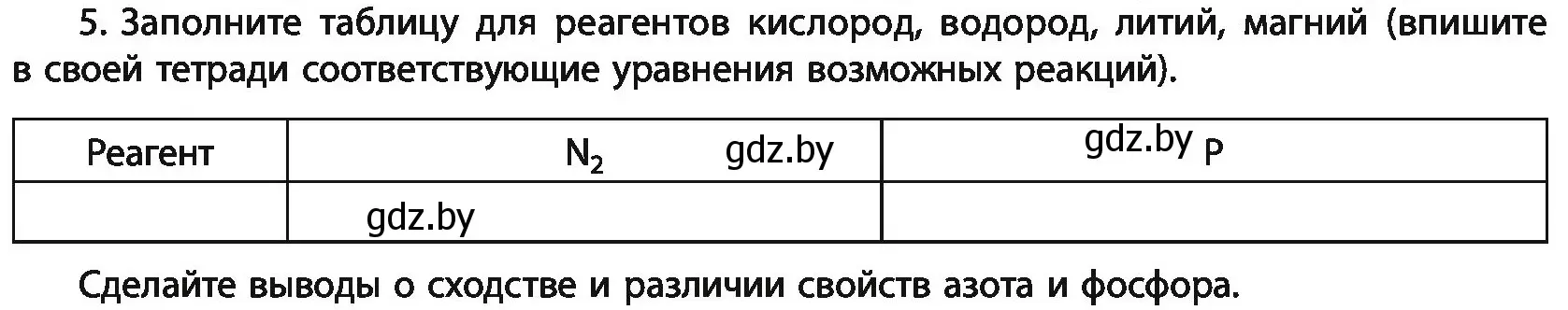 Условие номер 5 (страница 202) гдз по химии 11 класс Мовчун, Мычко, учебник