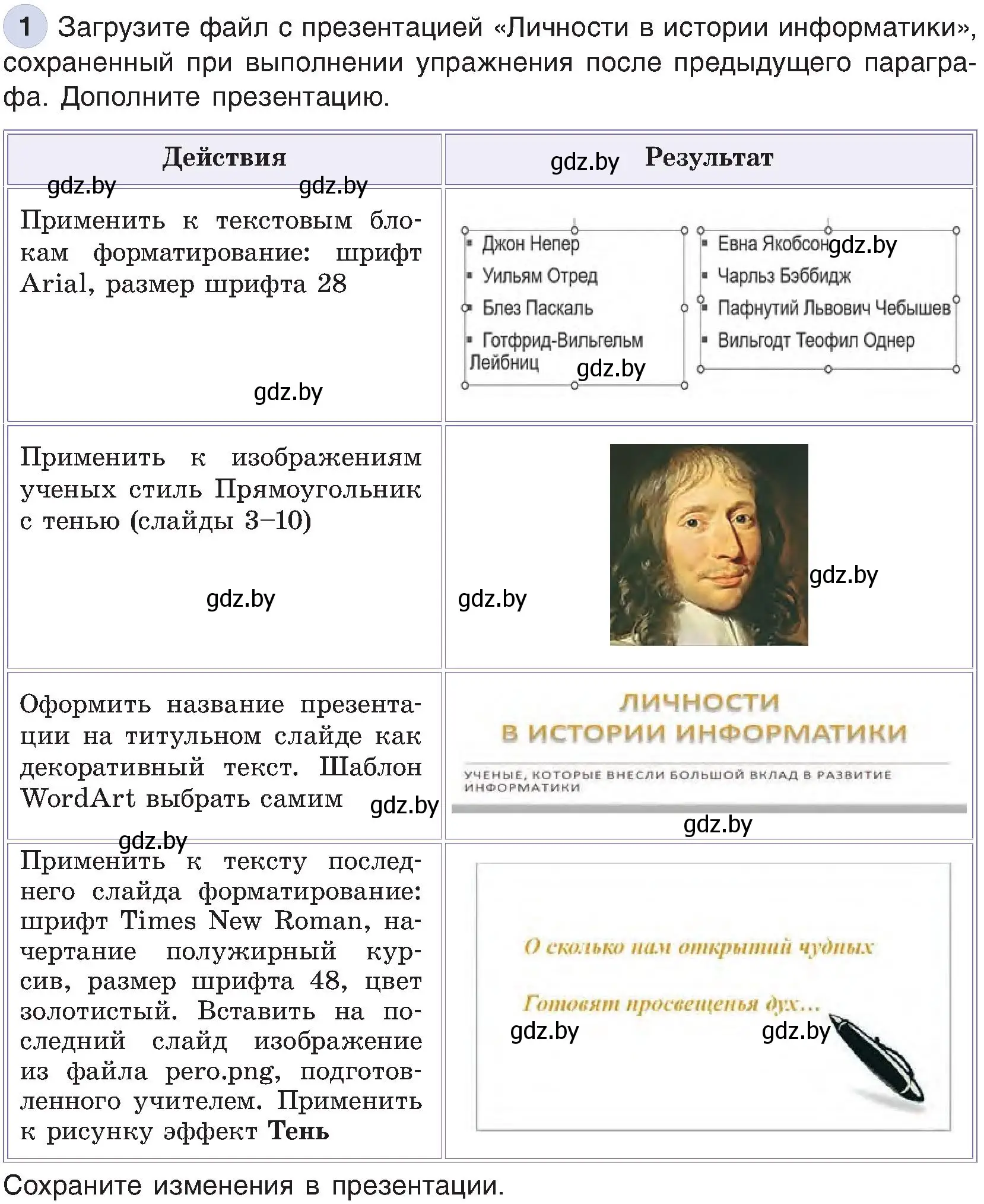 Условие номер 1 (страница 111) гдз по информатике 6 класс Котов, Лапо, учебник