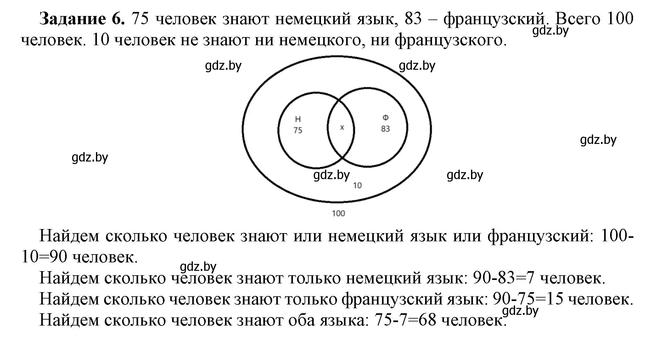 Решение номер 6 (страница 31) гдз по информатике 7 класс Овчинникова, рабочая тетрадь