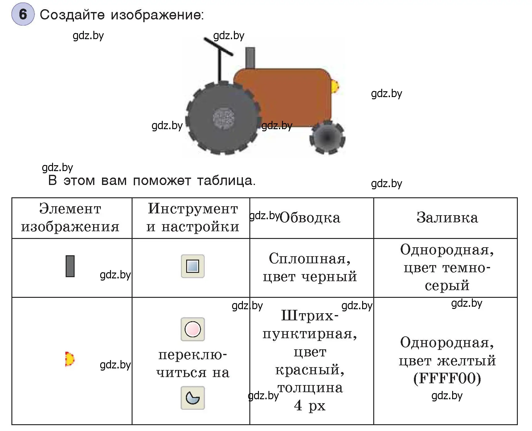 Условие номер 6 (страница 155) гдз по информатике 7 класс Котов, Лапо, учебник