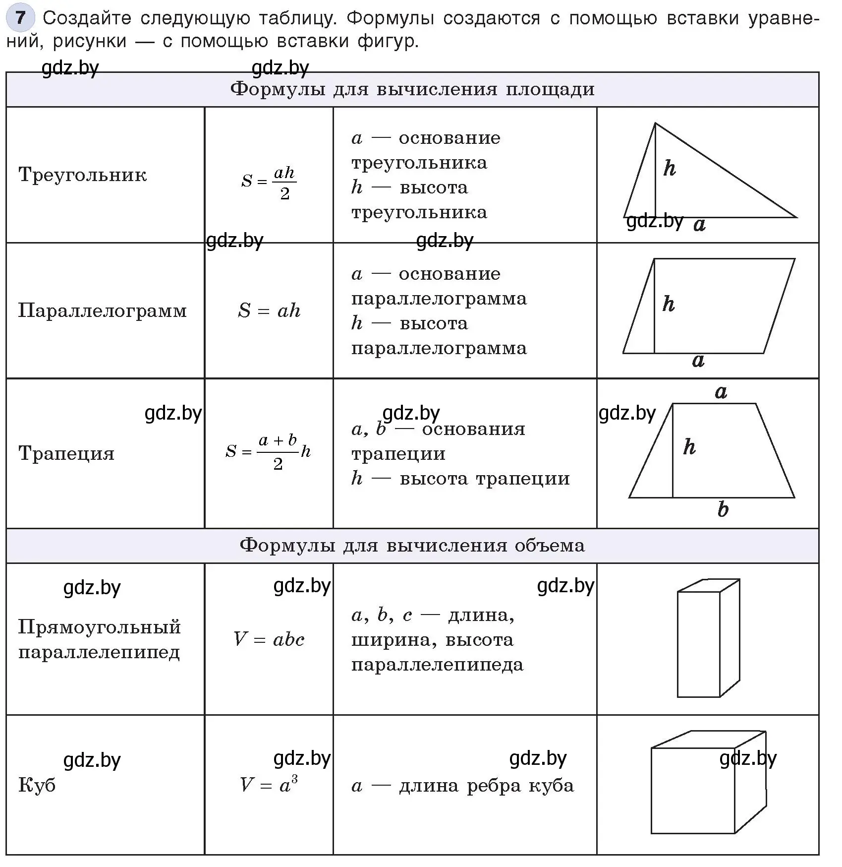 Условие номер 7 (страница 140) гдз по информатике 8 класс Котов, Лапо, учебник