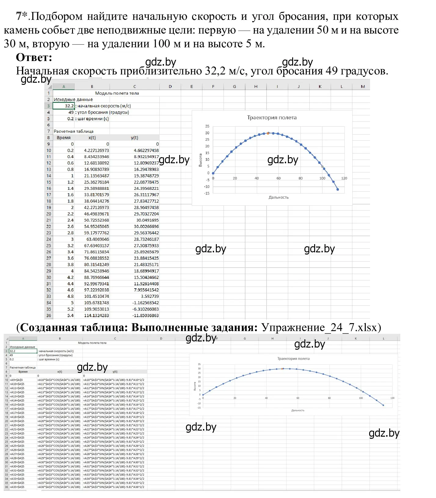 Решение номер 7 (страница 136) гдз по информатике 9 класс Котов, Лапо, учебник