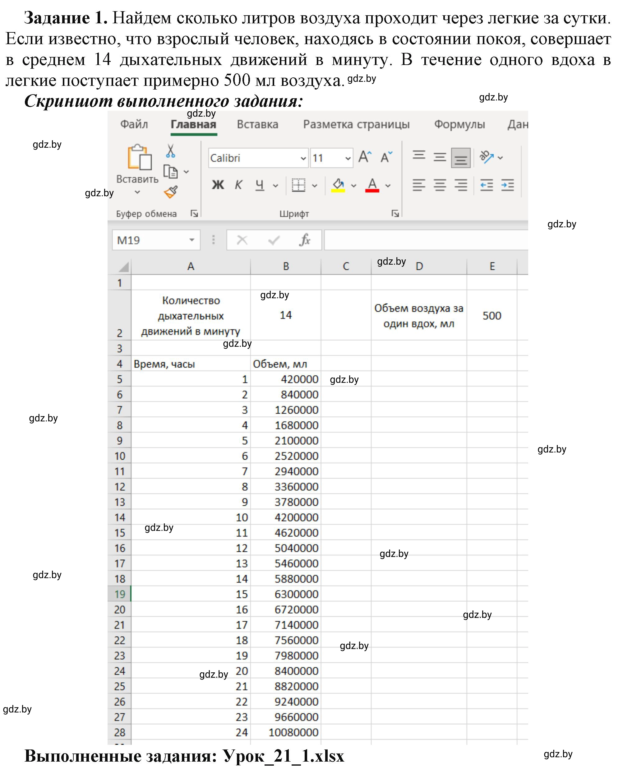 Решение номер 1 (страница 76) гдз по информатике 9 класс Овчинникова, рабочая тетрадь