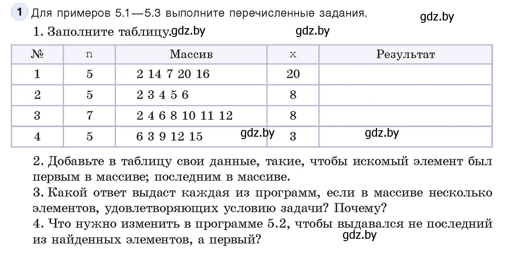 Условие номер 1 (страница 47) гдз по информатике 10 класс Котов, Лапо, учебник