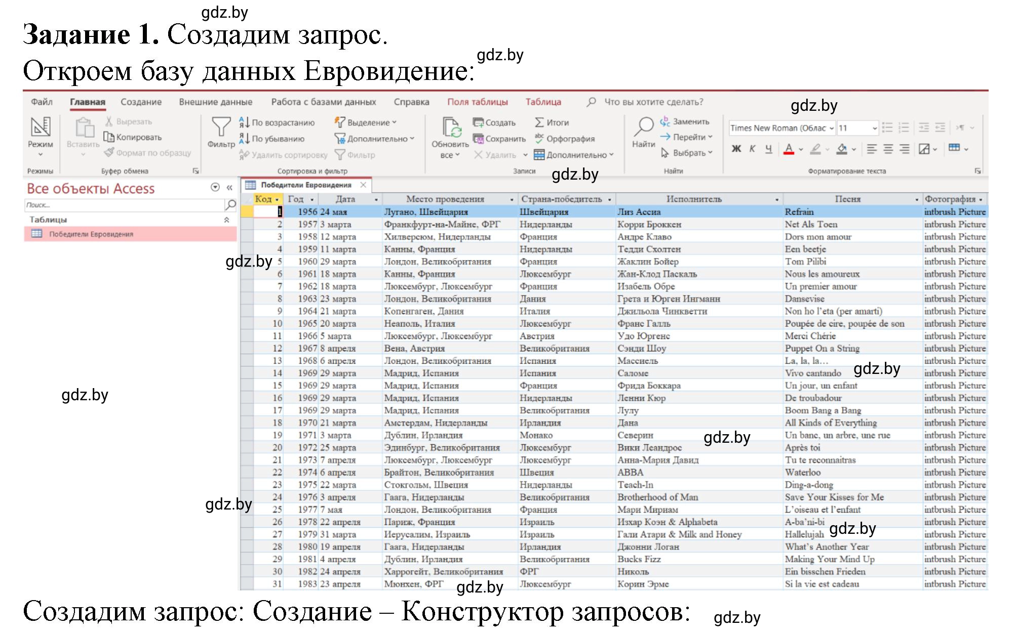 Решение номер 1 (страница 49) гдз по информатике 10 класс Овчинникова, рабочая тетрадь