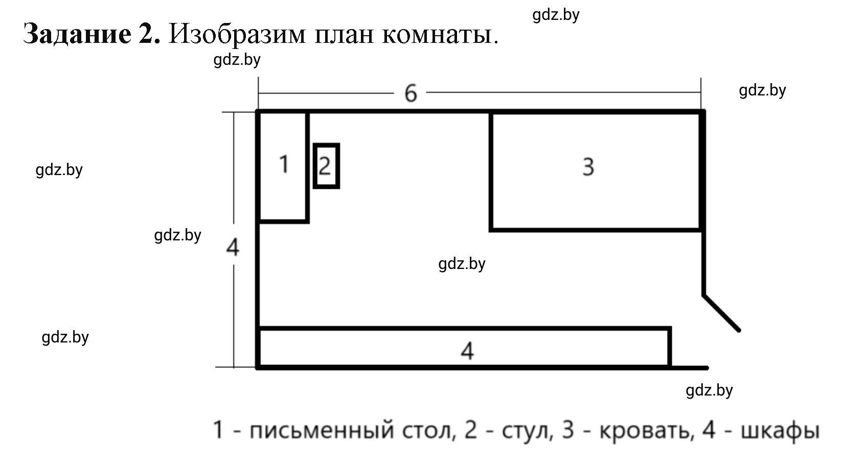Решение номер 2 (страница 109) гдз по информатике 11 класс Овчинникова, Пузиновская, рабочая тетрадь