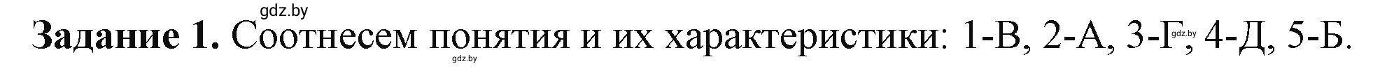Решение номер 1 (страница 129) гдз по информатике 11 класс Овчинникова, Пузиновская, рабочая тетрадь