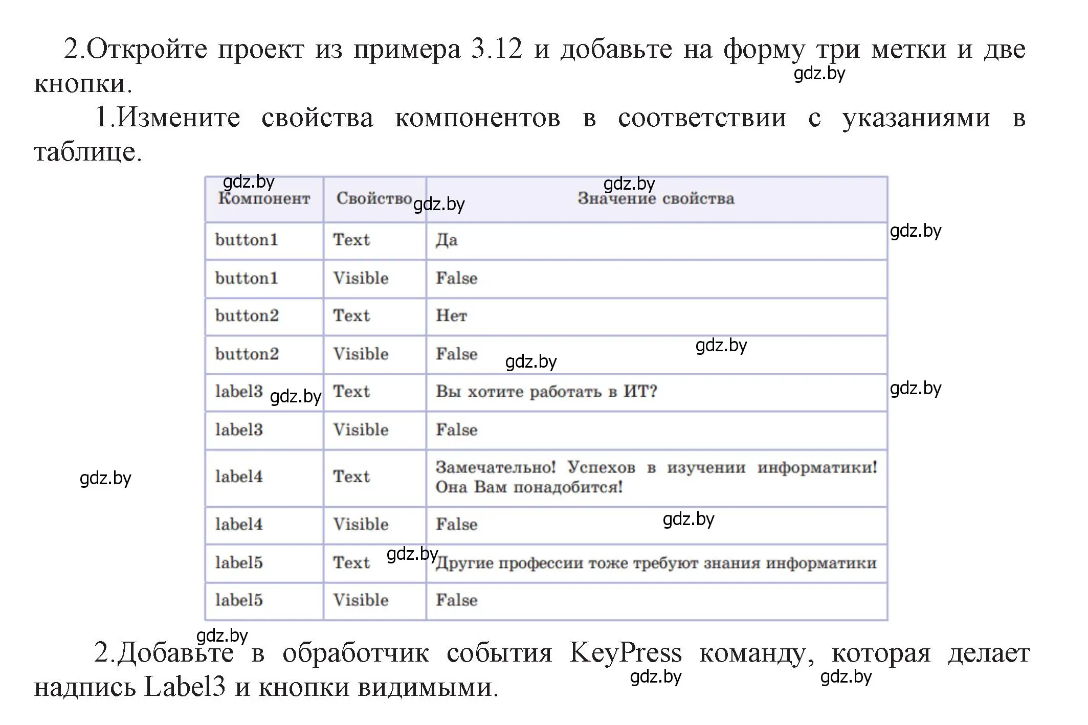 Решение номер 2 (страница 24) гдз по информатике 11 класс Котов, Лапо, учебник