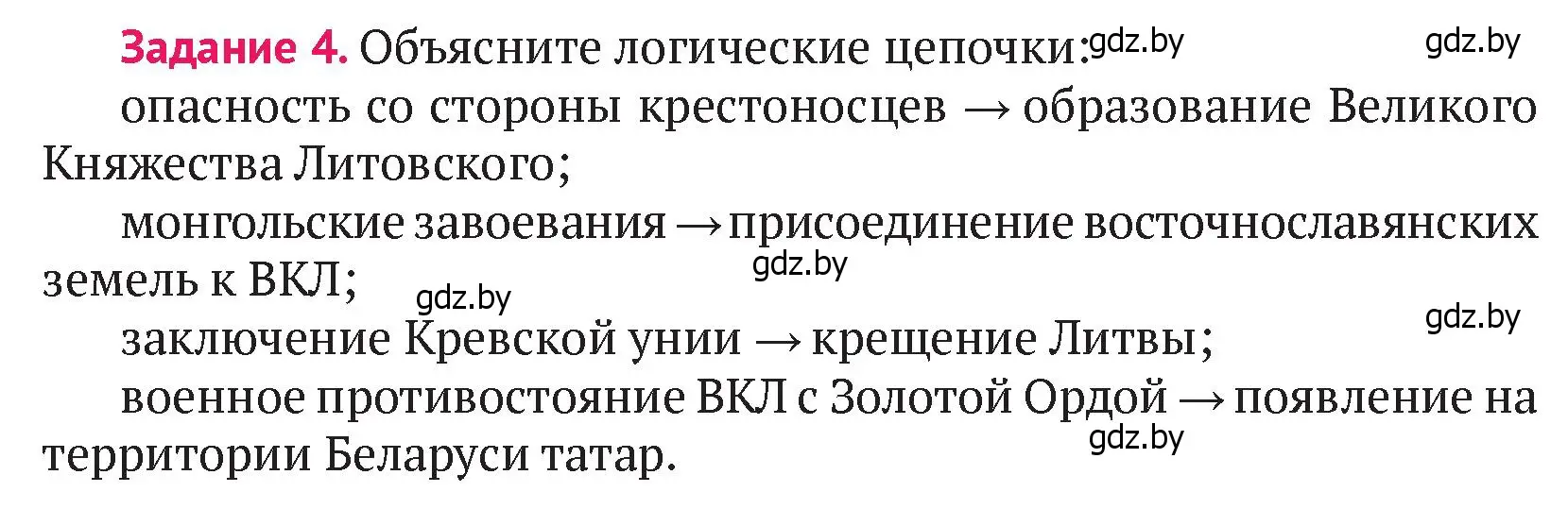 Условие номер 4 (страница 162) гдз по истории Беларуси 6 класс Темушев, Бохан, учебник