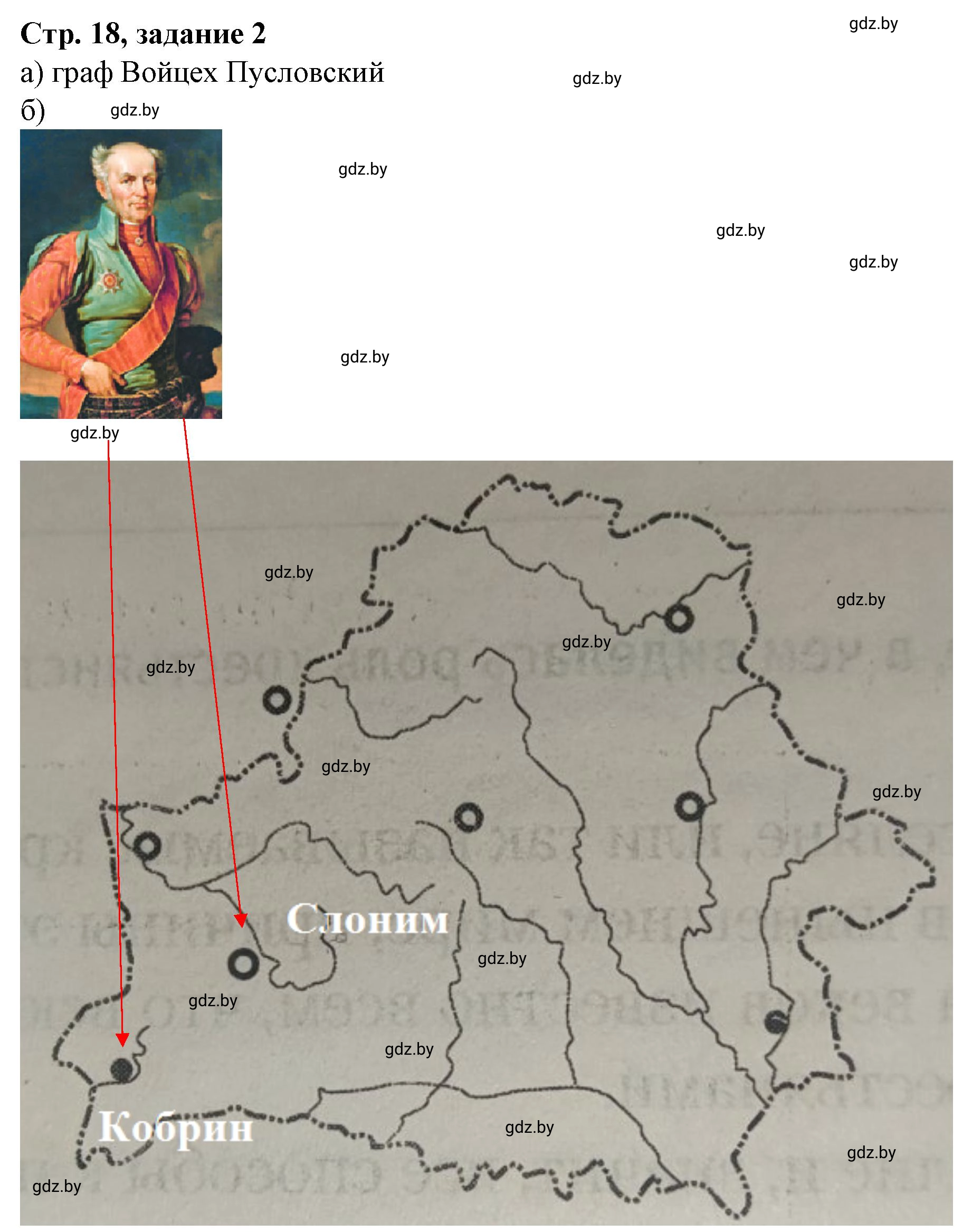 Решение номер 2 (страница 18) гдз по истории Беларуси 8 класс Панов, рабочая тетрадь
