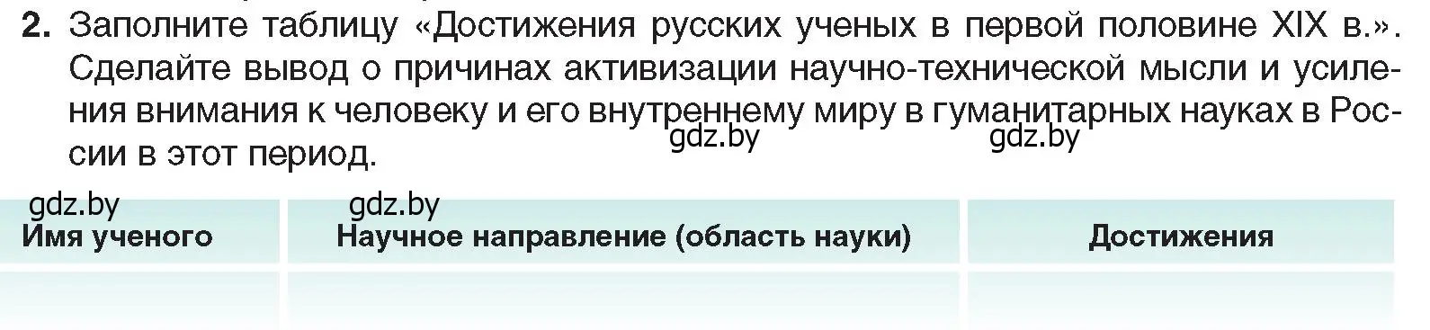 Условие номер 2 (страница 110) гдз по всемирной истории 8 класс Кошелев, учебник