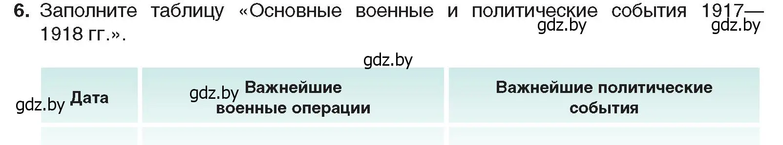 Условие номер 6 (страница 195) гдз по всемирной истории 8 класс Кошелев, учебник