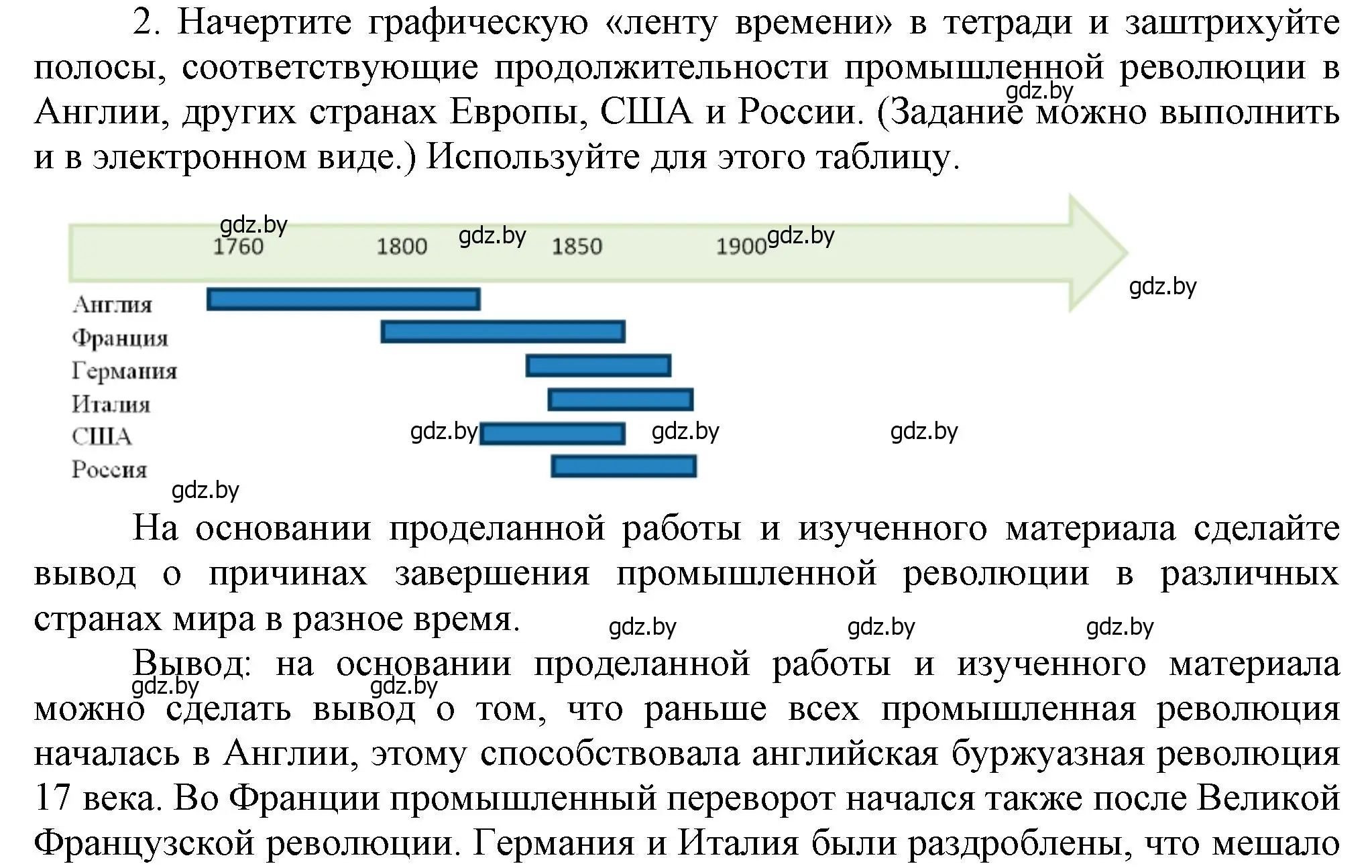 Решение номер 2 (страница 69) гдз по всемирной истории 8 класс Кошелев, учебник