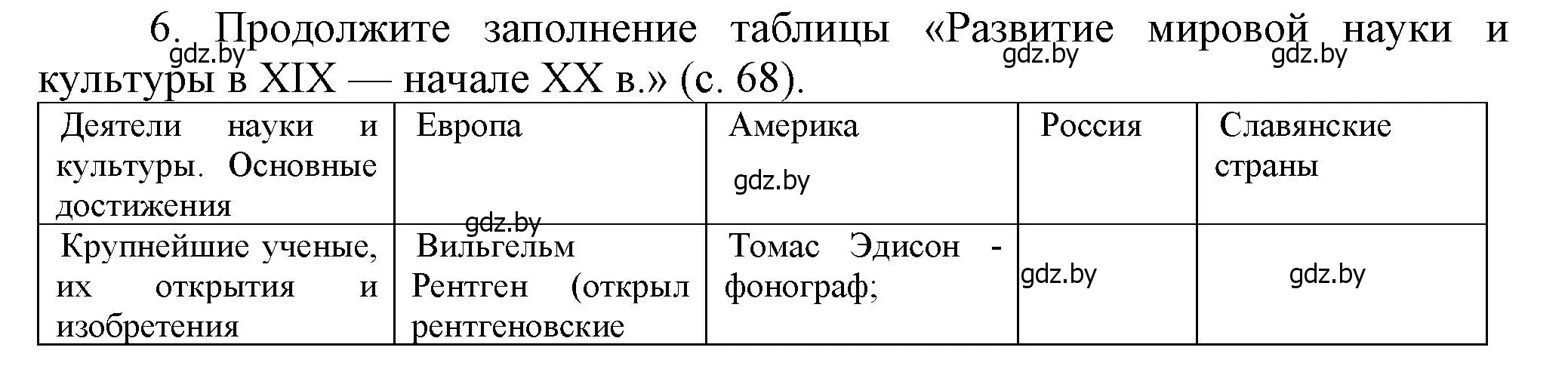 Решение номер 6 (страница 89) гдз по всемирной истории 8 класс Кошелев, учебник