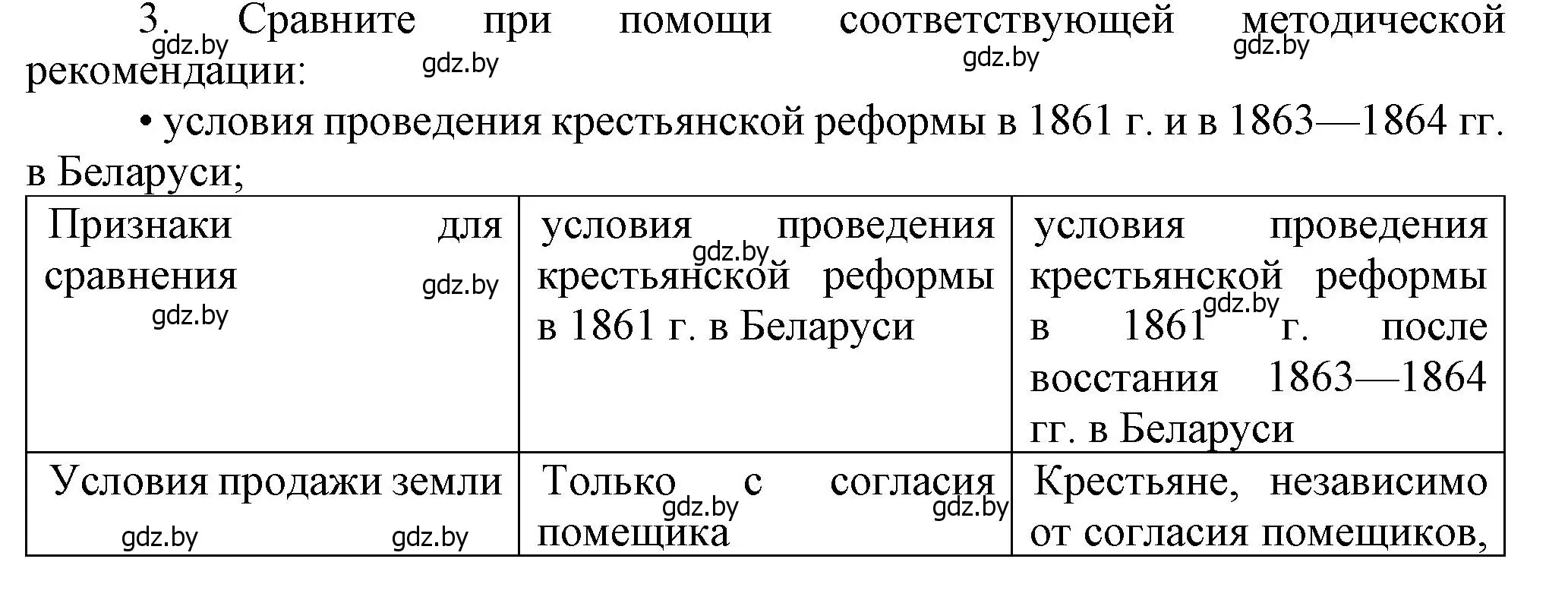 Решение номер 3 (страница 139) гдз по истории Беларуси 8 класс Панов, Морозова, учебник