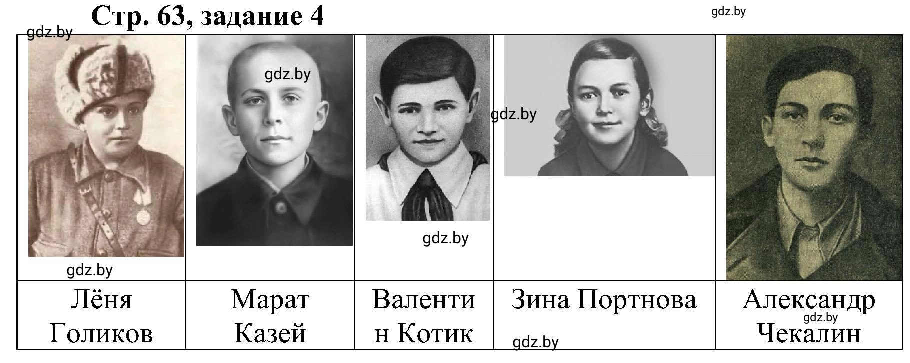 Решение номер 4 (страница 63) гдз по всемирной истории 9 класс Кошелев, Краснова, рабочая тетрадь