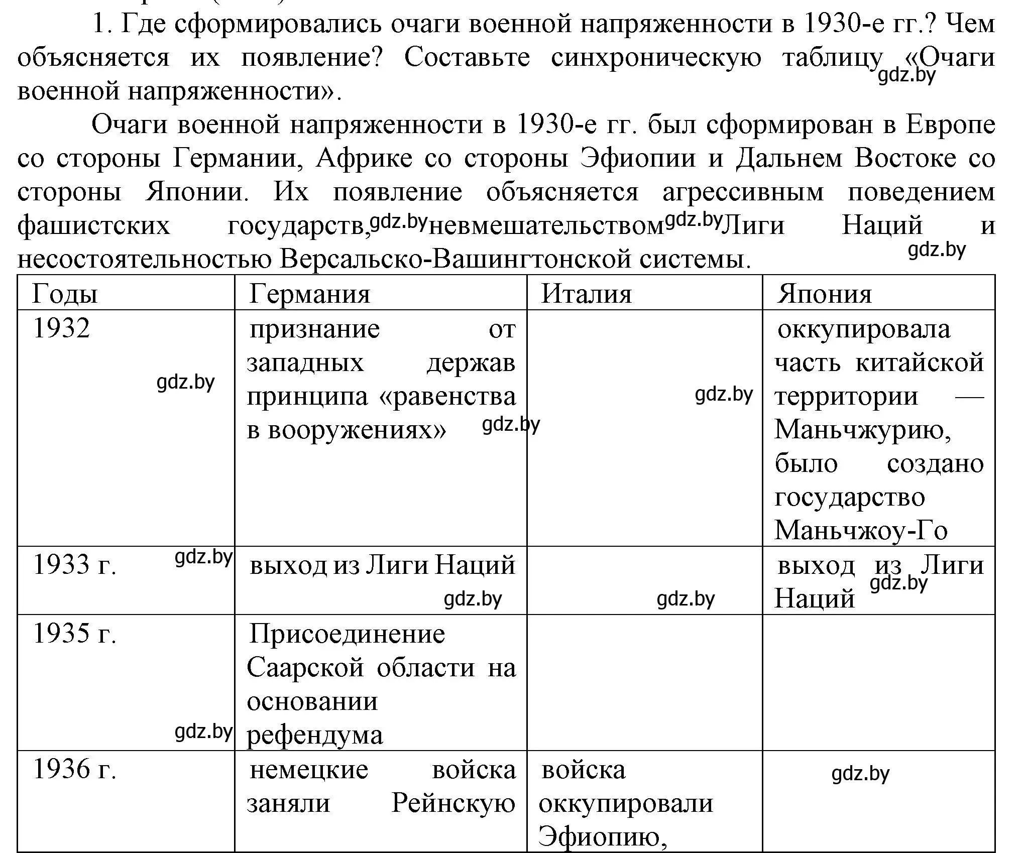 Решение номер 1 (страница 36) гдз по всемирной истории 5 класс Кошелев, Краснова, учебник