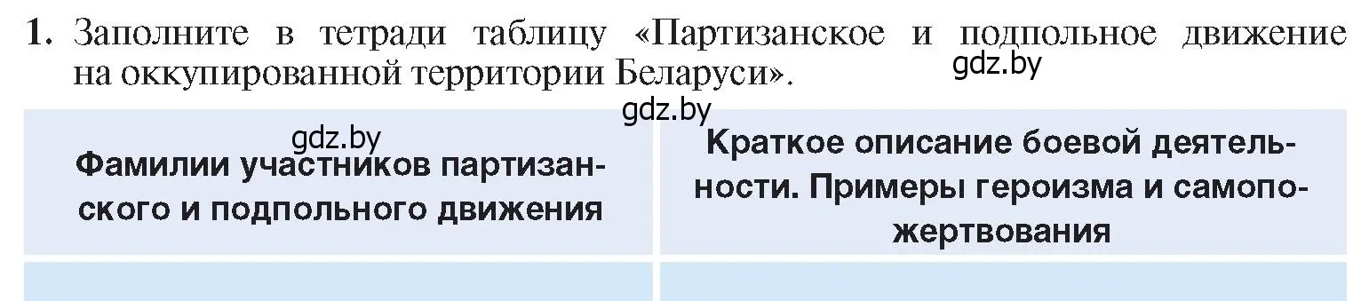 Условие номер 1 (страница 83) гдз по истории Беларуси 9 класс Панов, Сидорцов, учебник