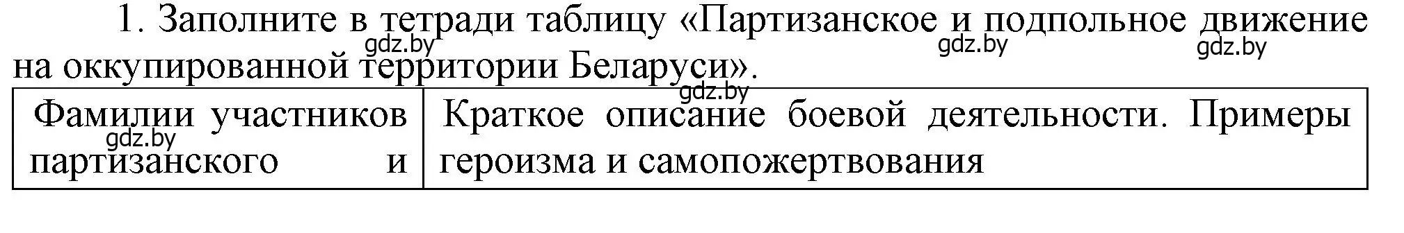 Решение номер 1 (страница 83) гдз по истории Беларуси 9 класс Панов, Сидорцов, учебник