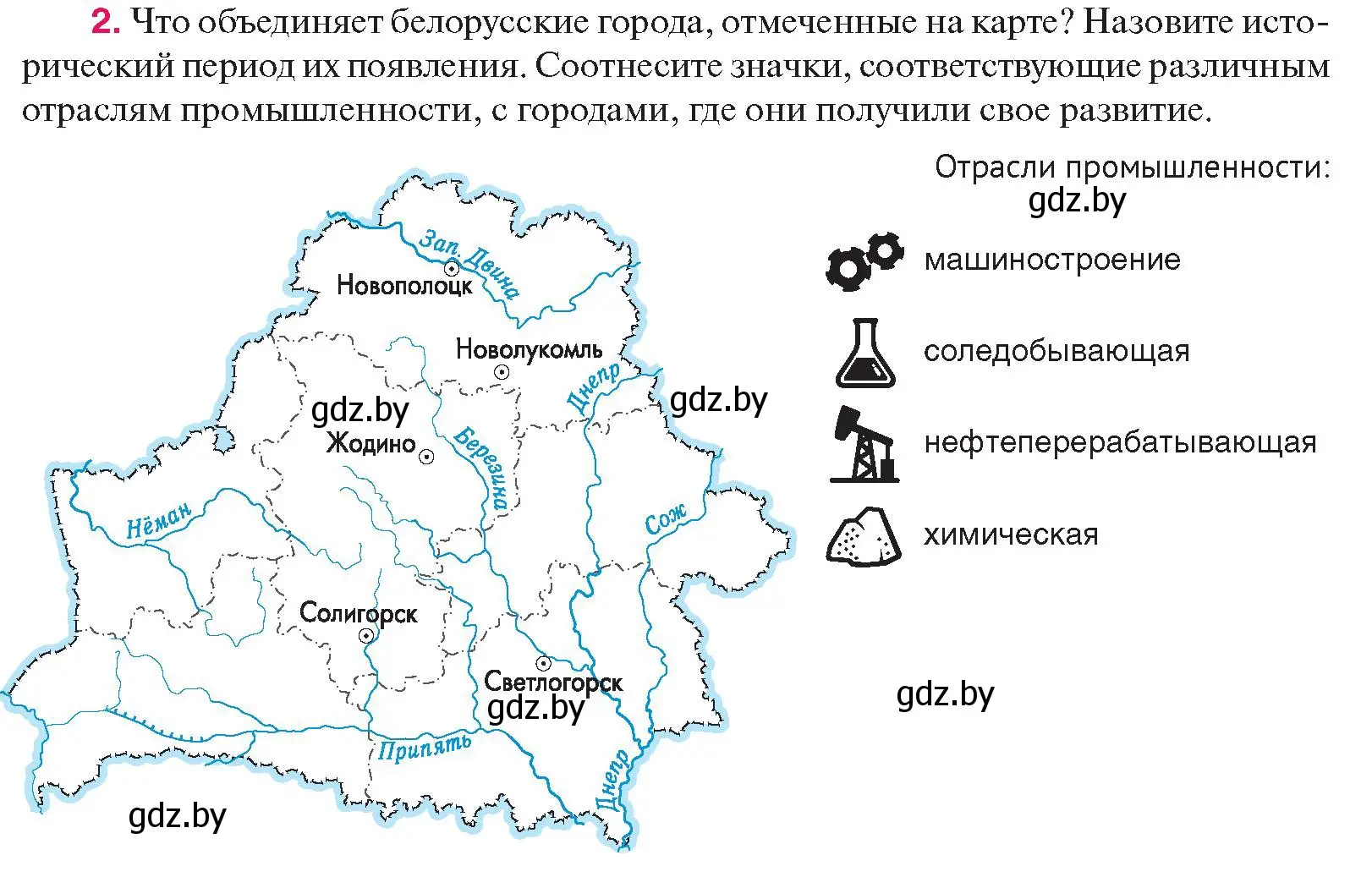 Условие номер 2 (страница 97) гдз по истории Беларуси 11 класс Касович, Барабаш, учебник