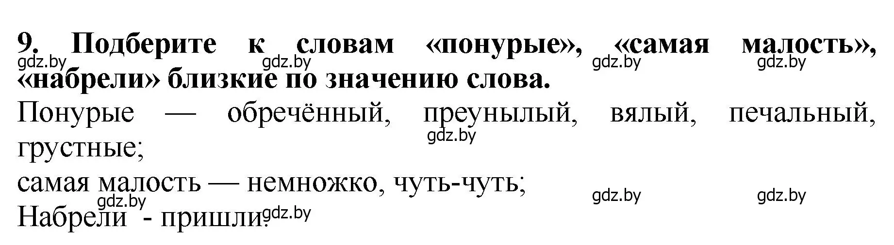 Решение номер 9 (страница 39) гдз по литературе 2 класс Воропаева, Куцанова, учебник 1 часть