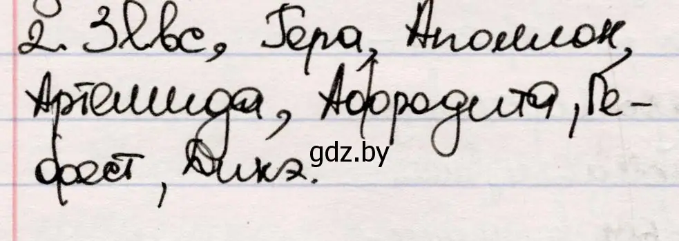 Решение номер 2 (страница 54) гдз по русской литературе 5 класс Мушинская, Перевозная, учебник 1 часть