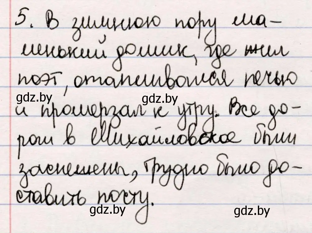 Решение номер 5 (страница 27) гдз по русской литературе 5 класс Мушинская, Перевозная, учебник 2 часть