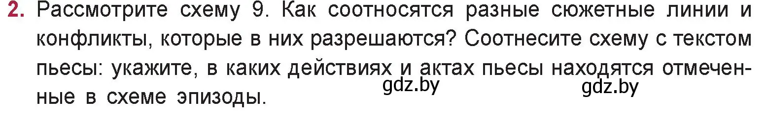 Условие номер 2 (страница 62) гдз по русской литературе 9 класс Захарова, Черкес, учебник