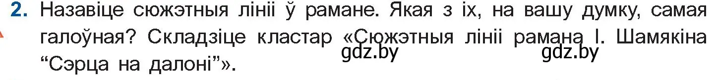 Условие номер 2 (страница 34) гдз по беларускай літаратуры 11 класс Мельнікава, Ішчанка, учебник