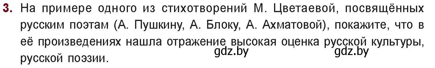 Условие номер 3 (страница 160) гдз по русской литературе 11 класс Сенькевич, Капшай, учебник