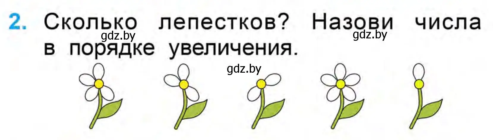 Условие номер 2 (страница 54) гдз по математике 1 класс Муравьева, Урбан, учебник 1 часть