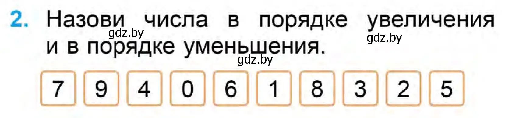 Условие номер 2 (страница 100) гдз по математике 1 класс Муравьева, Урбан, учебник 1 часть