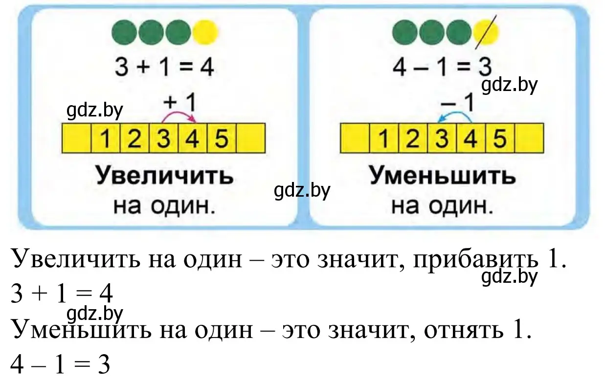 Решение  Задание в начале урока (страница 50) гдз по математике 1 класс Муравьева, Урбан, учебник 1 часть