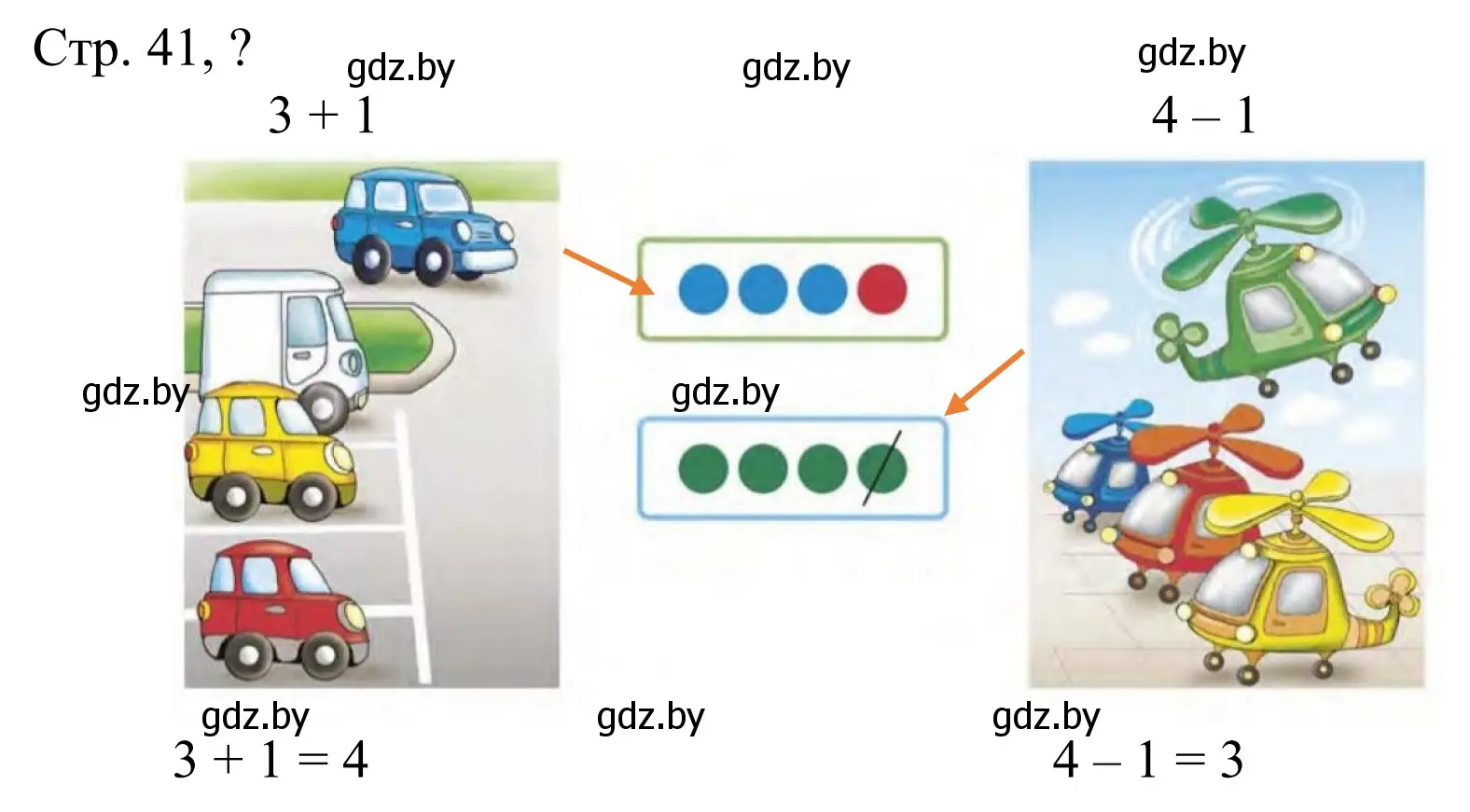 Решение  Ответь на вопрос (страница 41) гдз по математике 1 класс Муравьева, Урбан, учебник 1 часть