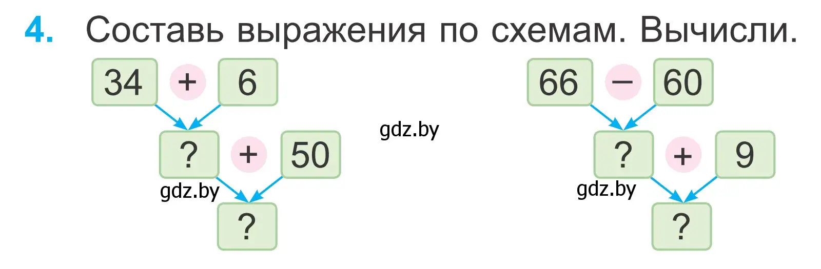 Условие номер 4 (страница 82) гдз по математике 2 класс Муравьева, Урбан, учебник 2 часть