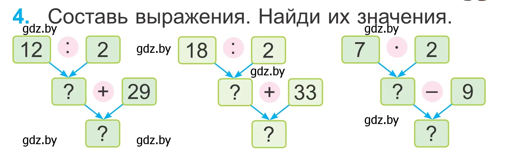 Условие номер 4 (страница 119) гдз по математике 2 класс Муравьева, Урбан, учебник 2 часть