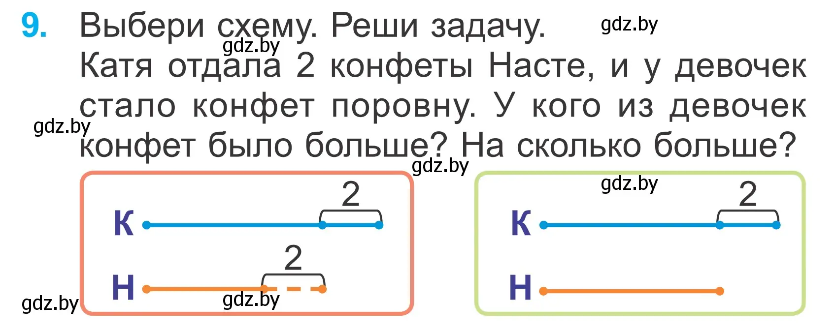 Условие номер 9 (страница 127) гдз по математике 2 класс Муравьева, Урбан, учебник 2 часть