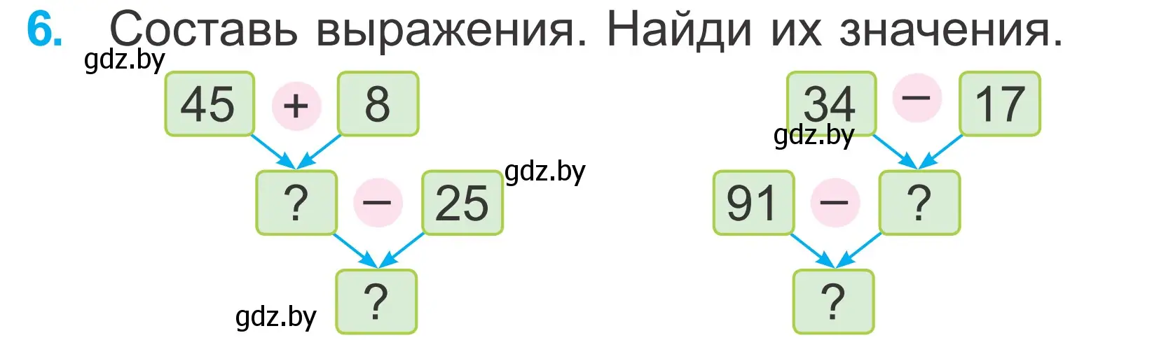 Условие номер 6 (страница 128) гдз по математике 2 класс Муравьева, Урбан, учебник 2 часть