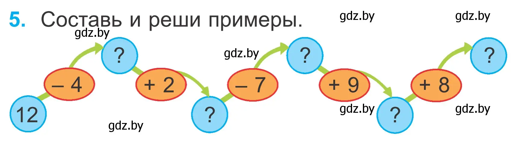 Условие номер 5 (страница 65) гдз по математике 2 класс Муравьева, Урбан, учебник 1 часть